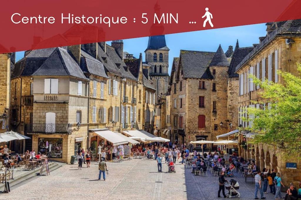 Apartament Le Spicy 2 Minutes Centre Historique Parking Sarlat-la-Canéda Zewnętrze zdjęcie